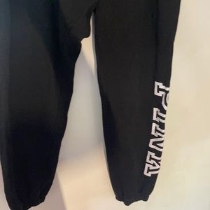 Black PINK sweatpants